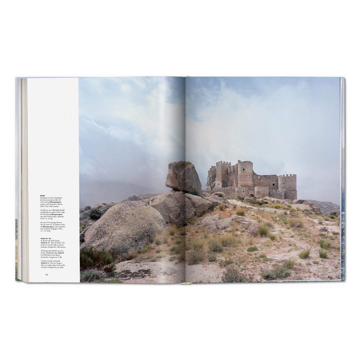 Frédéric Chaubin. Stone Age. Ancient Castles of Europe (German, French, English)