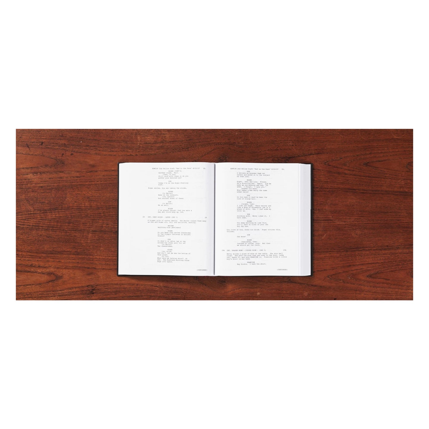 Matthew Weiner. Mad Men, Art Edition No. 1–500 (Script Edition) (English) (AP)