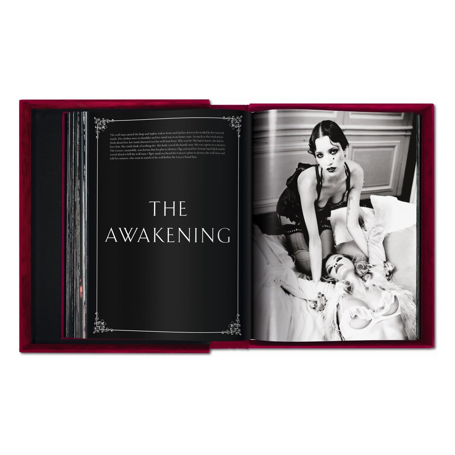 Ellen von Unwerth. The Story of Olga. Art Edition No. 126–250 ‘Widow’ (German, French, English)