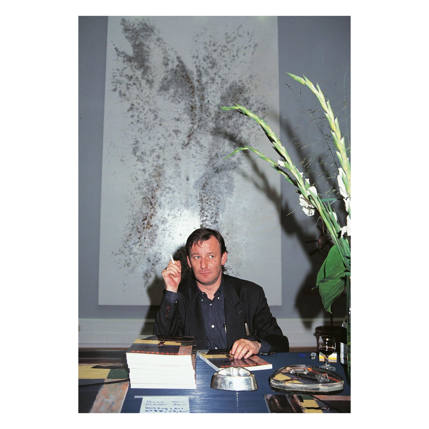 Martin Kippenberger. Ashtray ‘Baselitz’ (German, French, English)