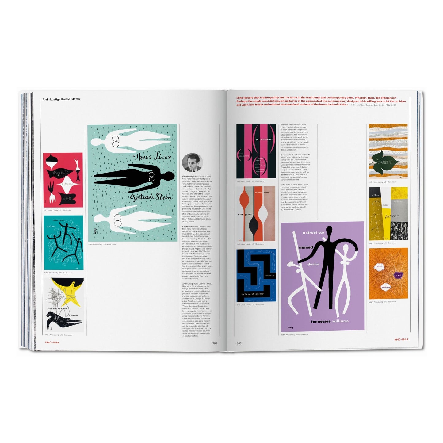 The History of Graphic Design. Vol. 1. 1890–1959 (German, French, English)