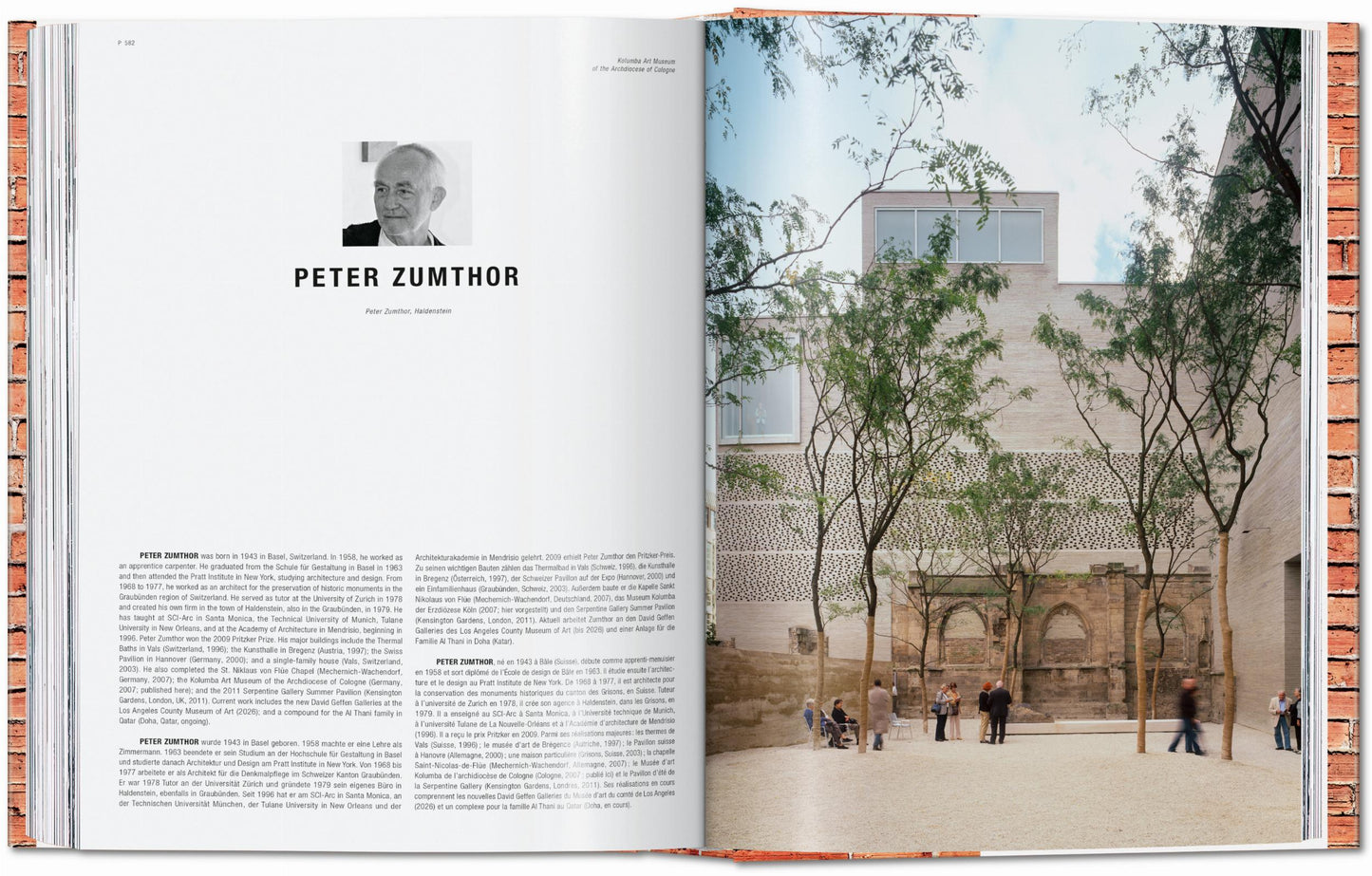 Contemporary Brick Buildings (German, French, English)