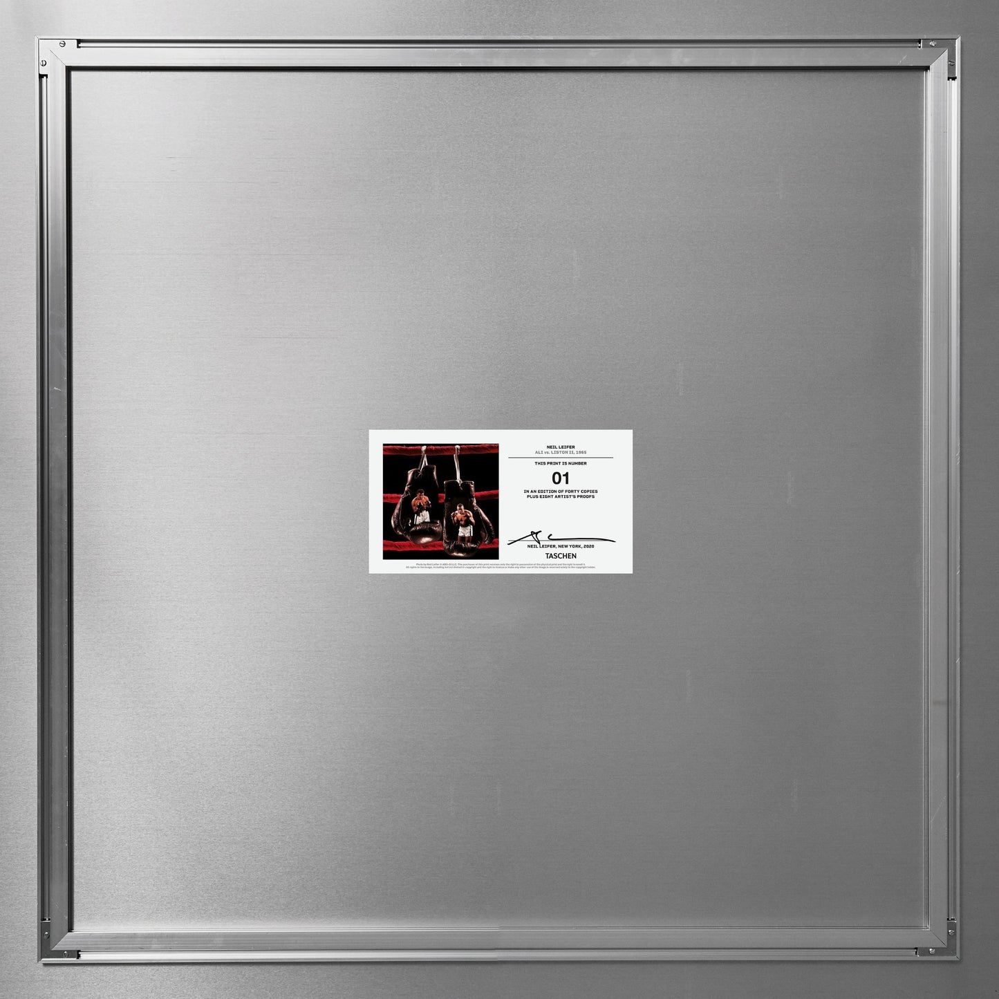 Neil Leifer. Homage to Ali. ‘Ali vs. Liston II, 1965’