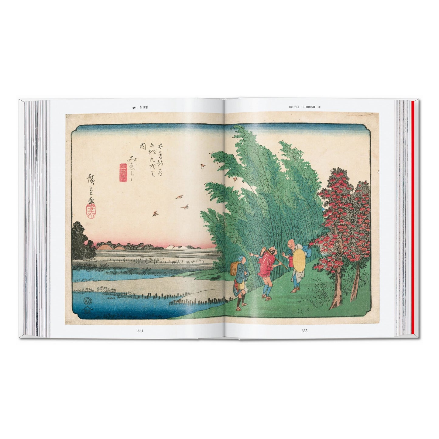 Hiroshige & Eisen. The Sixty-Nine Stations along the Kisokaido. 40th Ed. (German, French, English)
