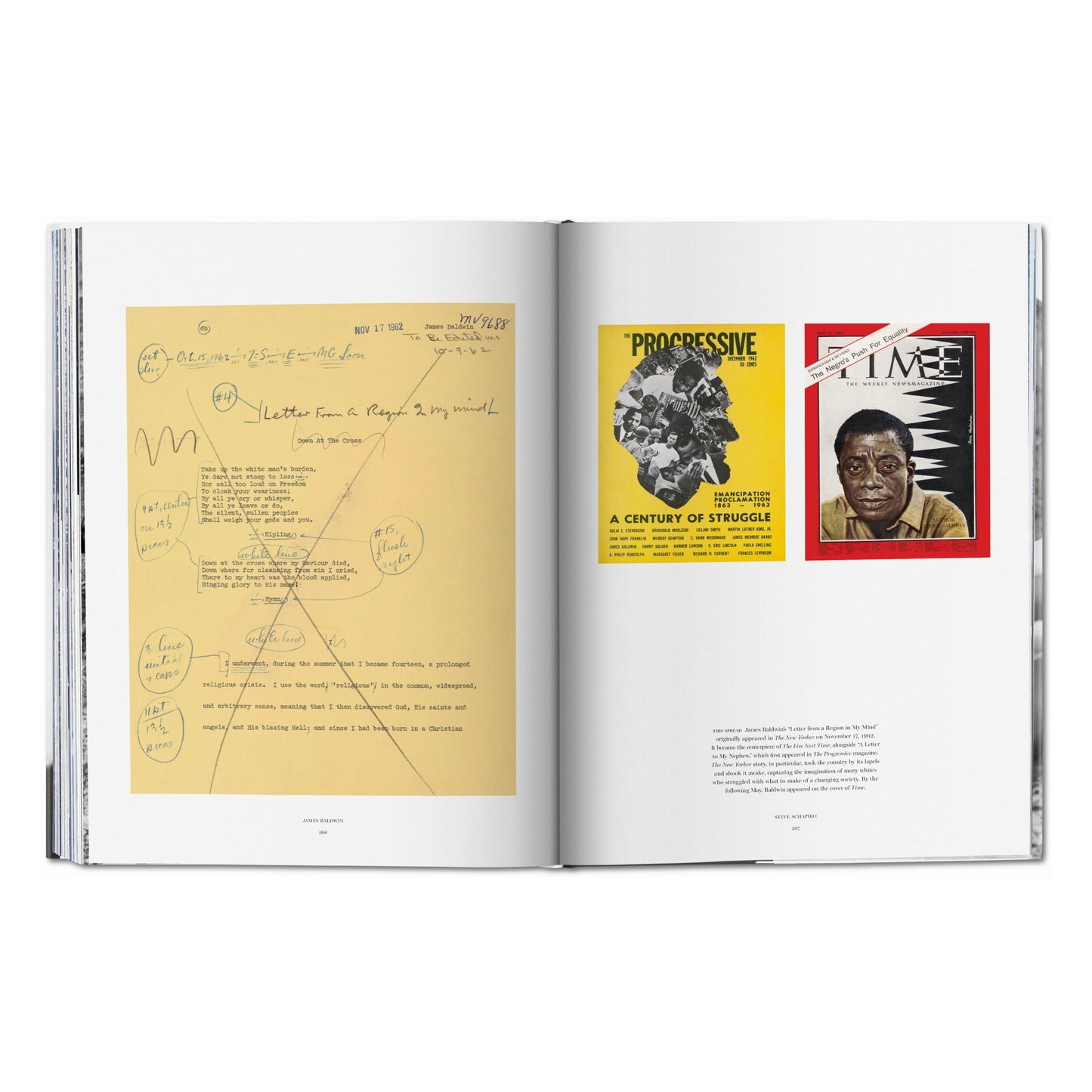 James Baldwin. Steve Schapiro. The Fire Next Time (English)