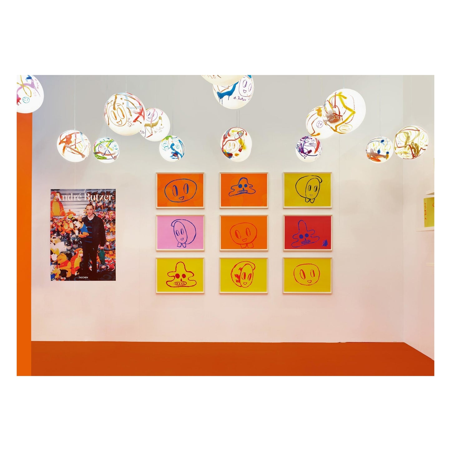 André Butzer. Set of 3 Screenprints ‘Untitled 4–6’, 2021