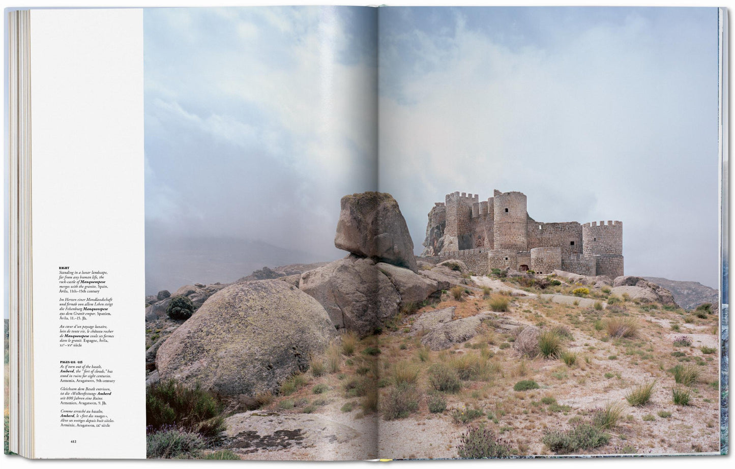 Frédéric Chaubin. Stone Age. Ancient Castles of Europe (German, French, English)