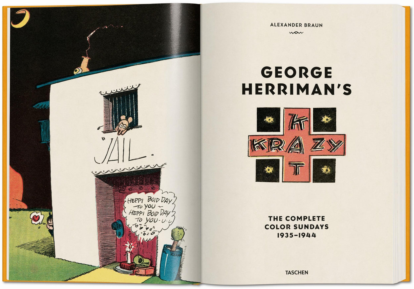 George Herriman’s “Krazy Kat”. The Complete Color Sundays 1935–1944 (English)