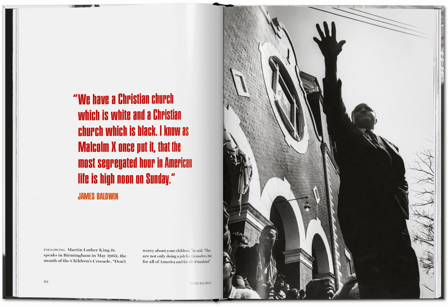 James Baldwin. Steve Schapiro. The Fire Next Time (English)