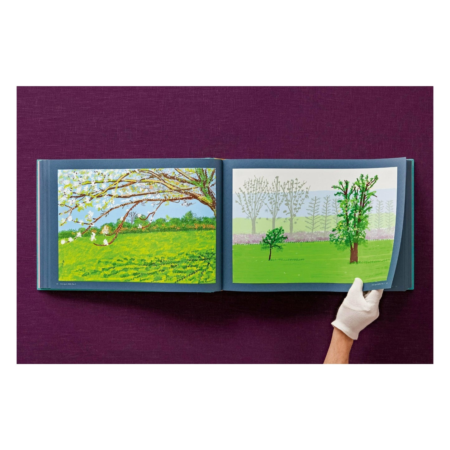 David Hockney. 220 for 2020. Art Edition No. 101–200 ‘Self-Portrait in My Living Room’ (English) (AP)
