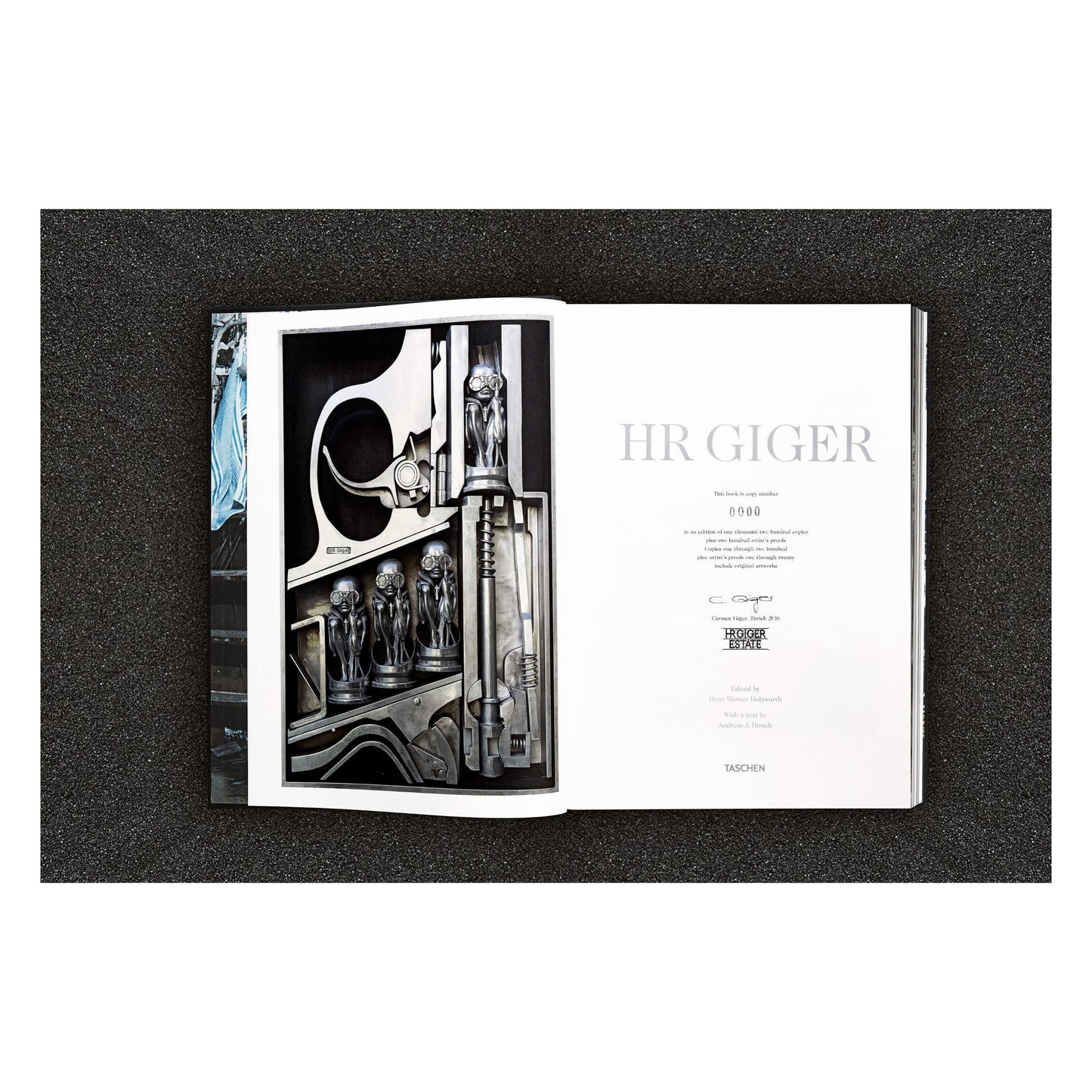 HR Giger. Art Edition No. 1–100 ‘Relief + Photogravure’ (German, French, English) (SA)