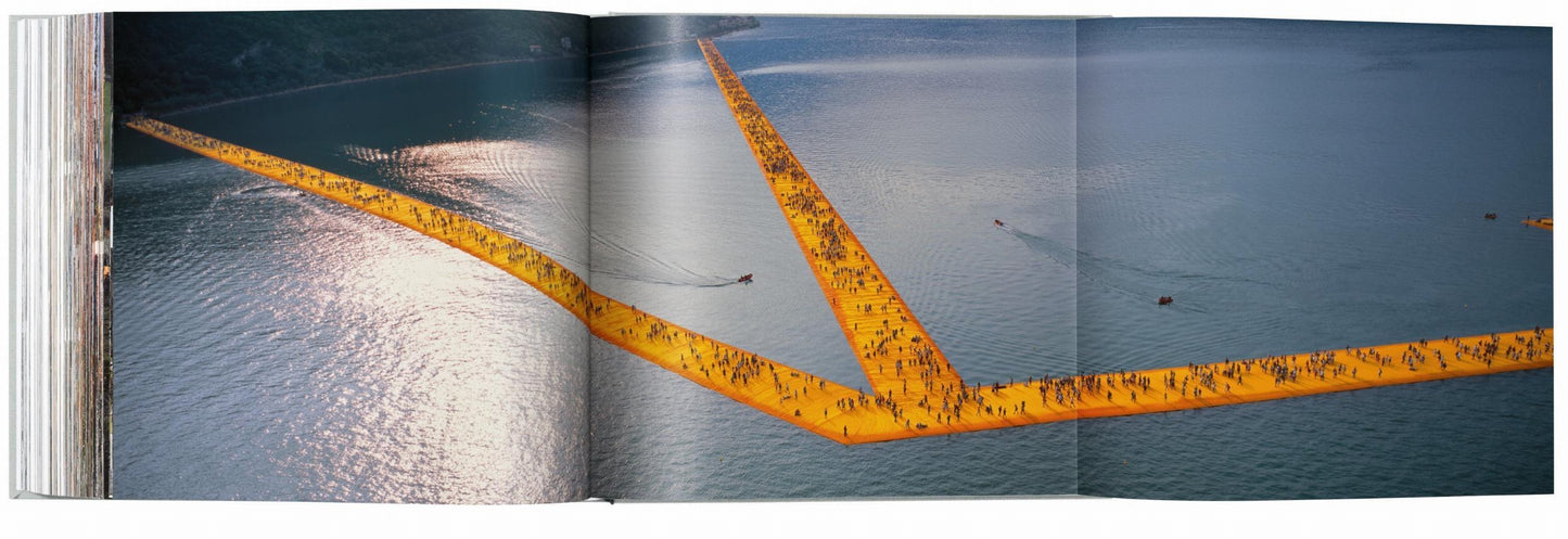 Christo and Jeanne-Claude. The Floating Piers. Art Edition No. 21–40 (Collage) (English, Italian)