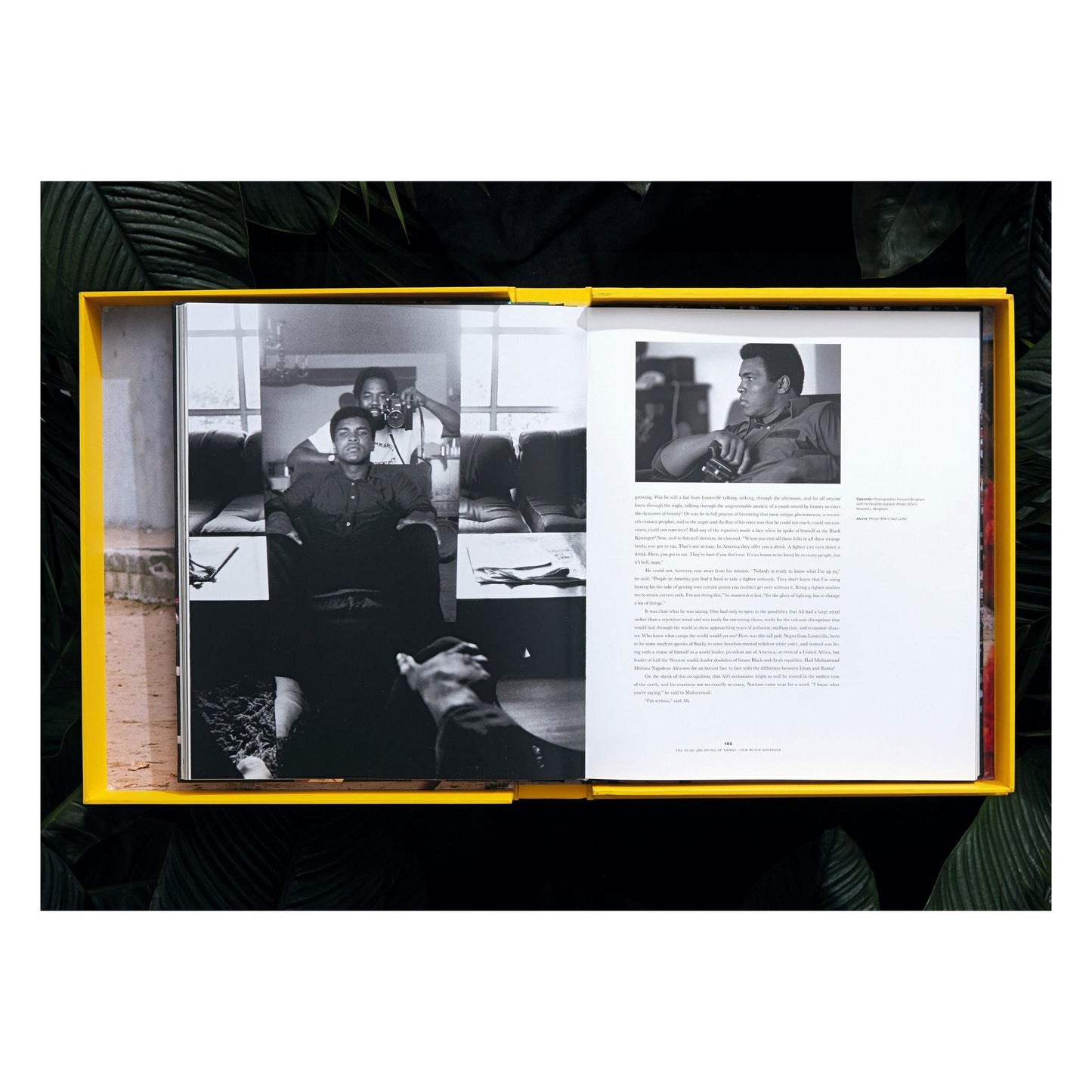 Norman Mailer. N.Leifer. H.Bingham. The Fight, Art Edition No. 1–125, Neil Leifer ‘Ali vs. Foreman – Ali Glaring at Foreman’ (English) (AP)