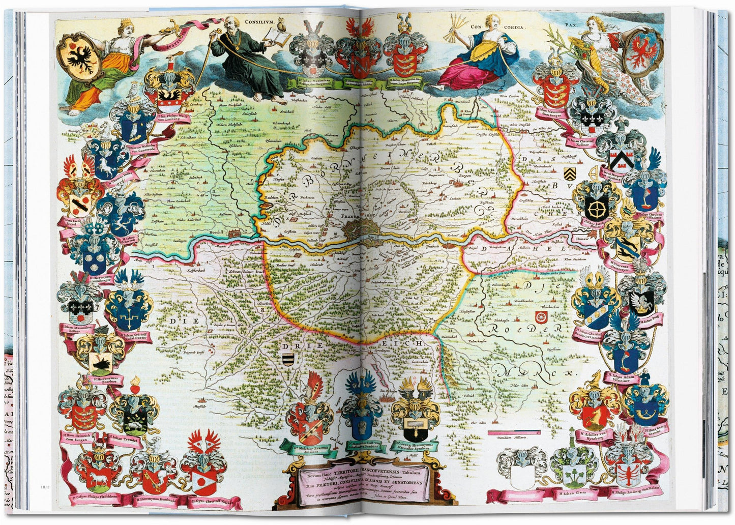 Joan Blaeu. Atlas Maior of 1665 (German, French, English)