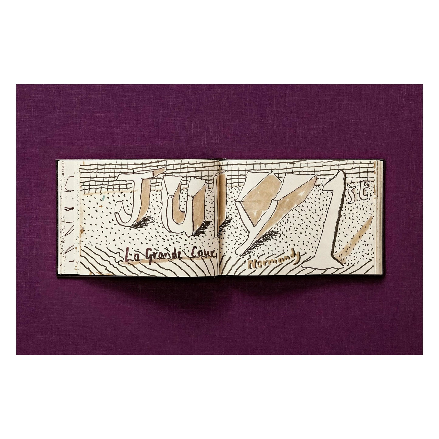 David Hockney. 220 for 2020. Art Edition No. 1–100 ‘Spilt Ink with Tests’ (English) (AP)
