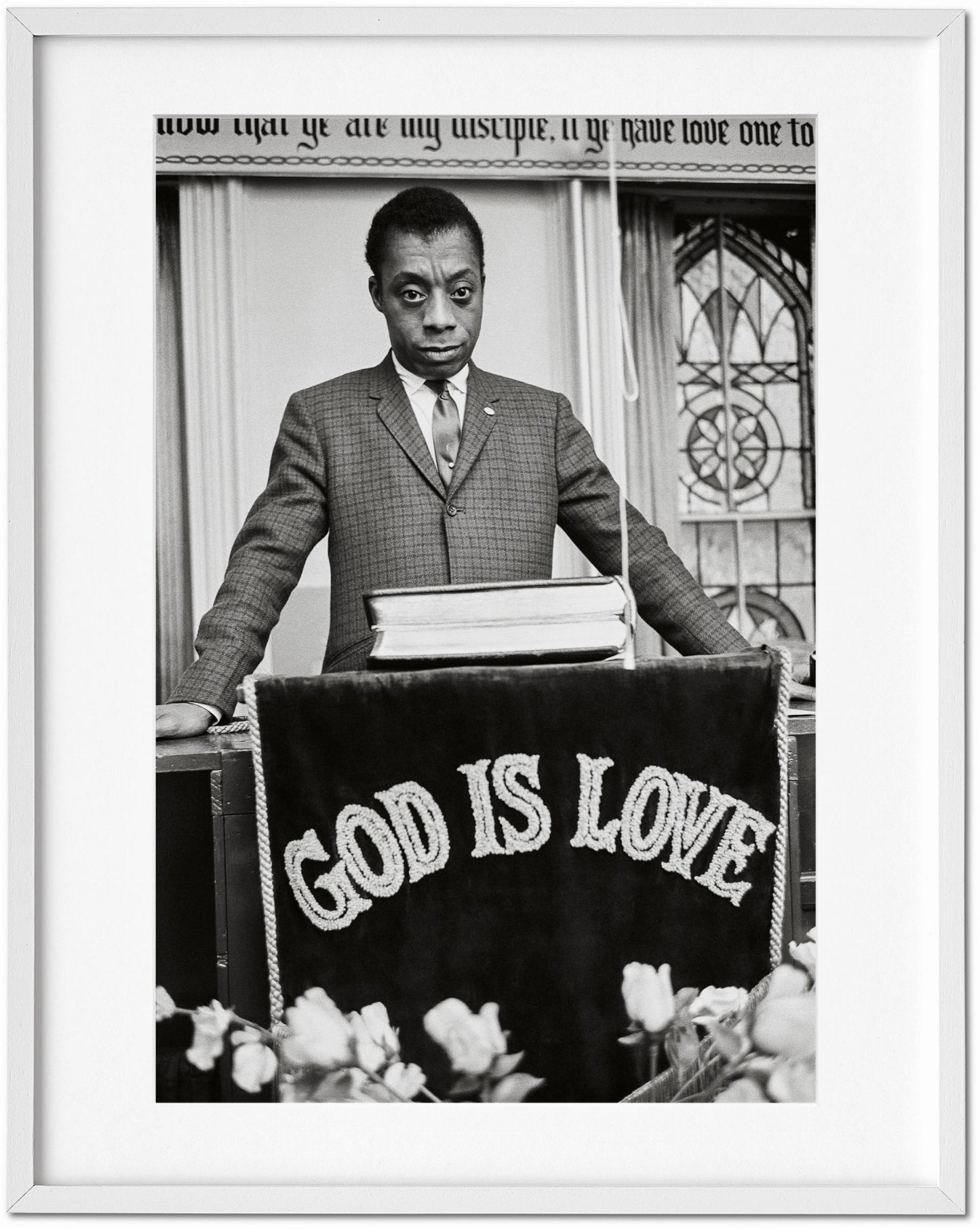 James Baldwin. The Fire Next Time, Art Edition No. 51–100, Steve Schapiro ‘James Baldwin’ (English)