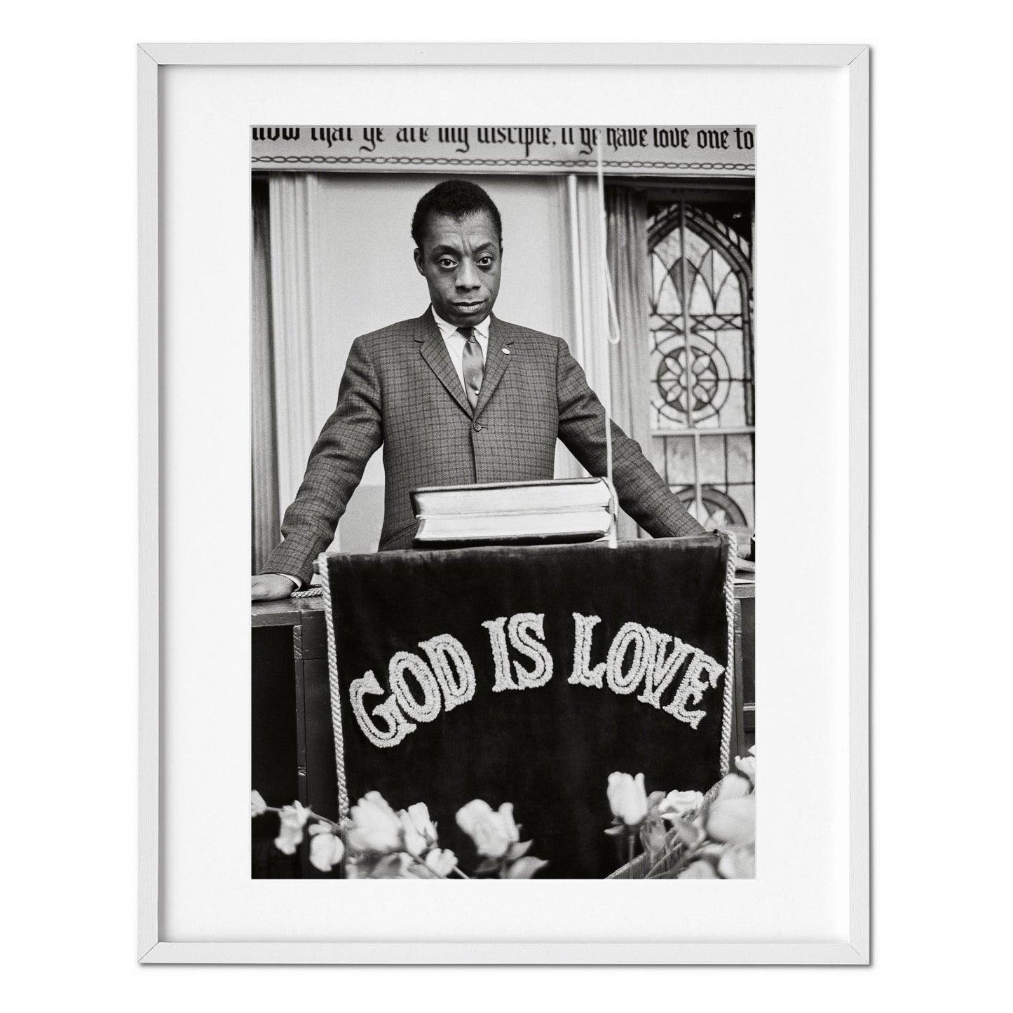 James Baldwin. The Fire Next Time, Art Edition No. 51–100, Steve Schapiro ‘James Baldwin’ (English) (AP)