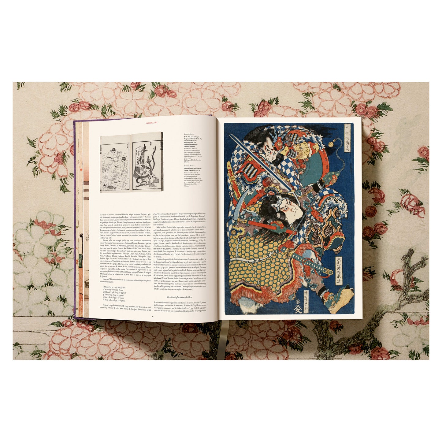 Hokusai (German, French, English)