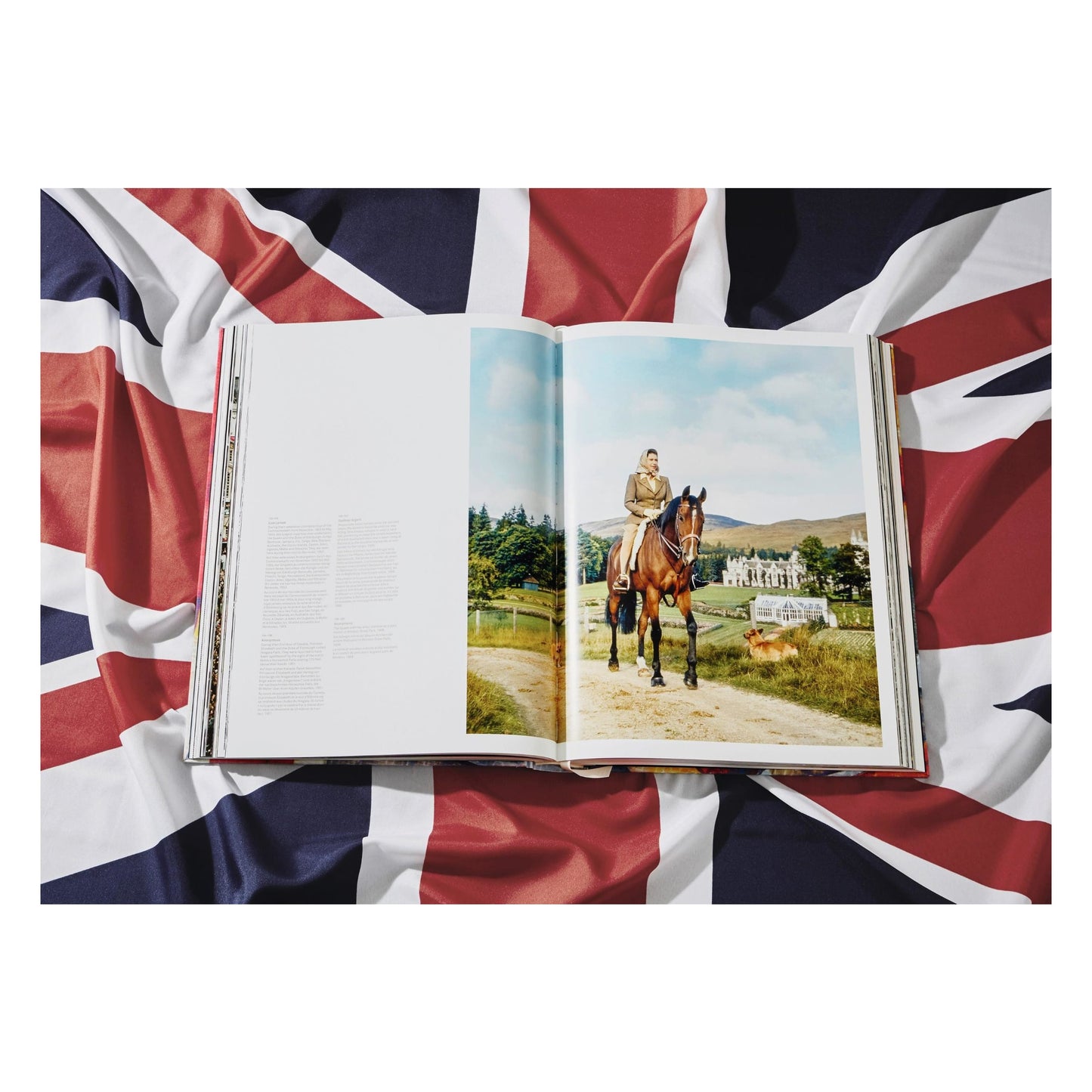 Her Majesty. Vivienne Westwood Edition No. 1–500. Harry Benson ‘Royal Greeting’ (German, French, English) (AP)
