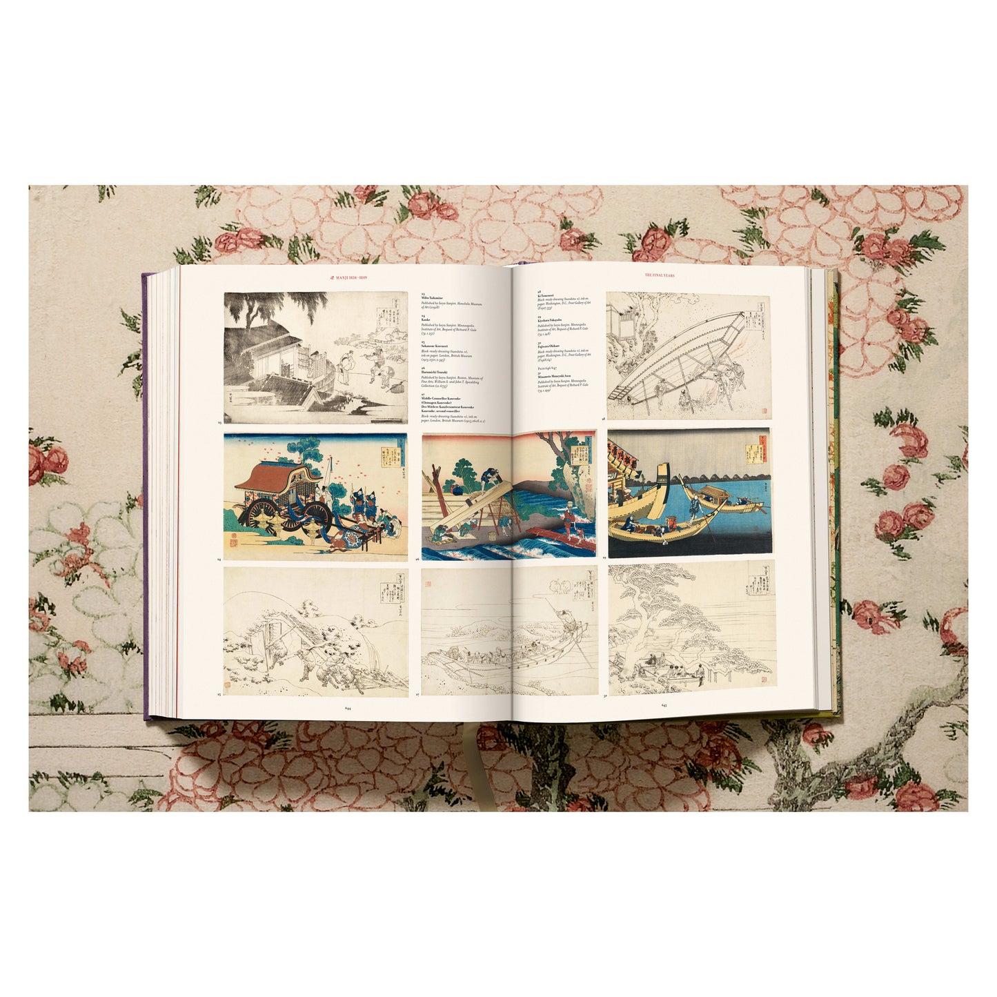 Hokusai (German, French, English)