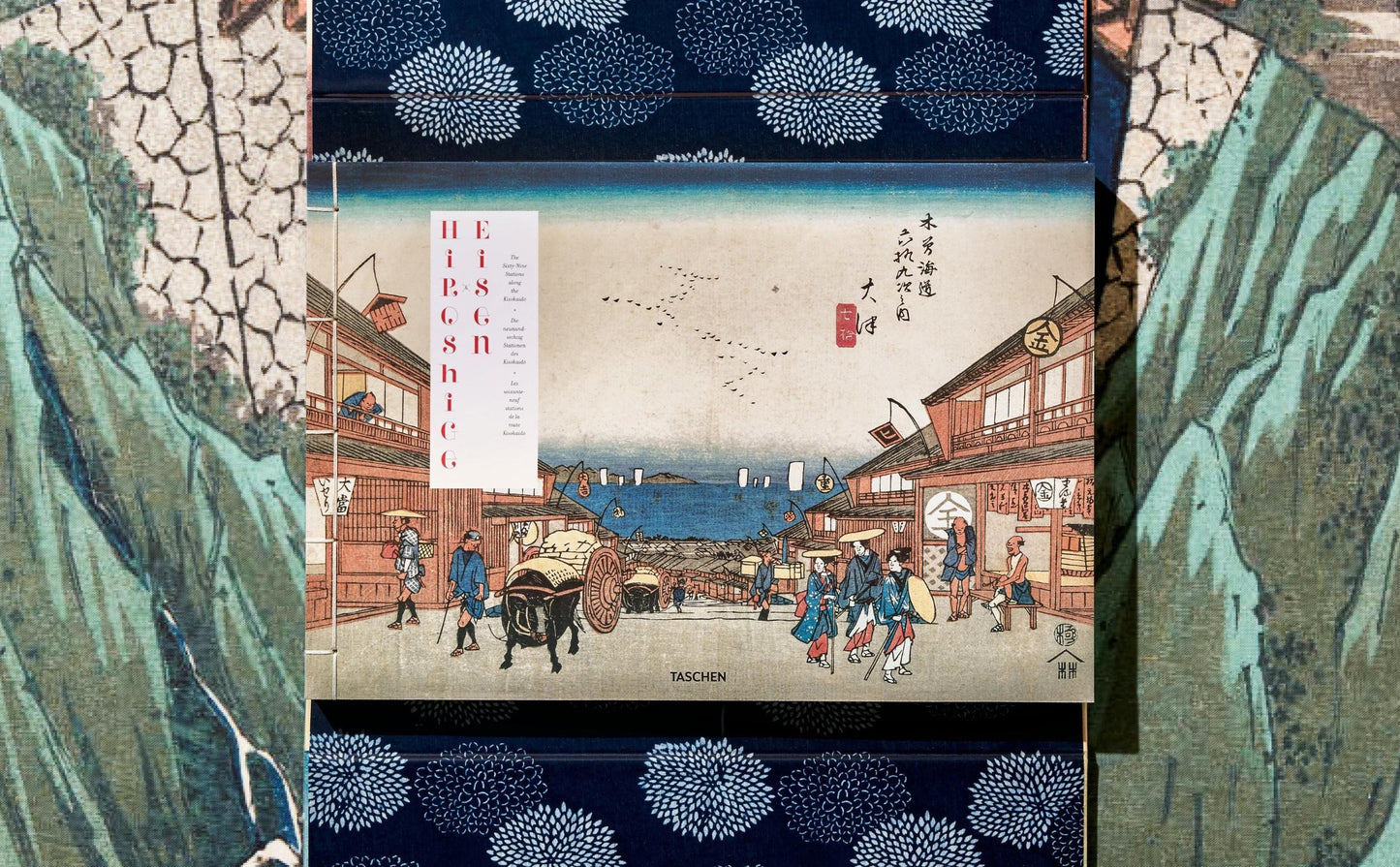 Hiroshige & Eisen. The Sixty-Nine Stations along the Kisokaido (German, French, English)