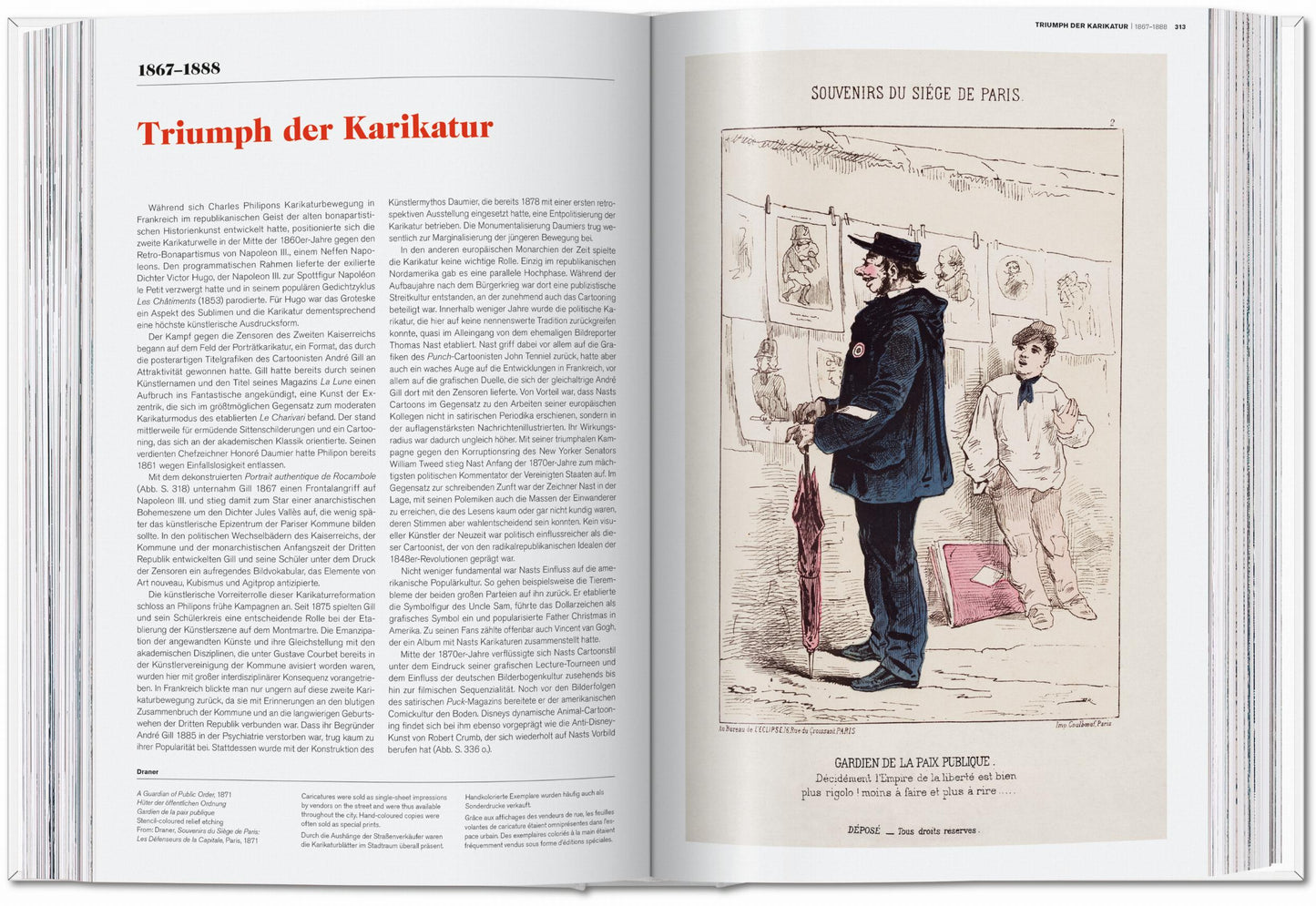 History of Press Graphics. 1819–1921 (German, French, English)