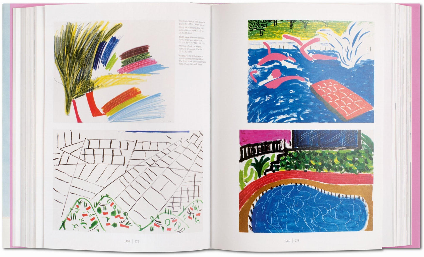 David Hockney. A Bigger Book. Art Edition No. 251–500 ‘Untitled, 346’ (English)