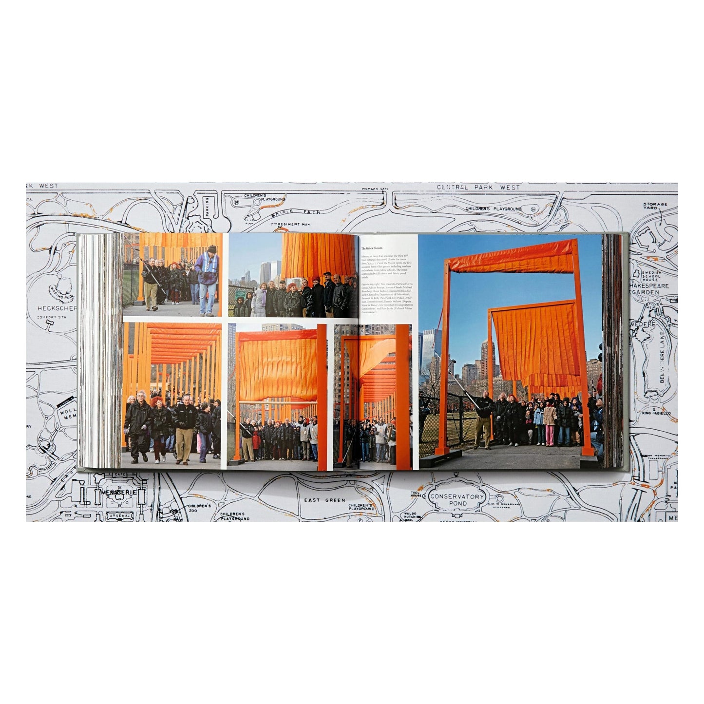 Christo and Jeanne-Claude. The Gates (English)
