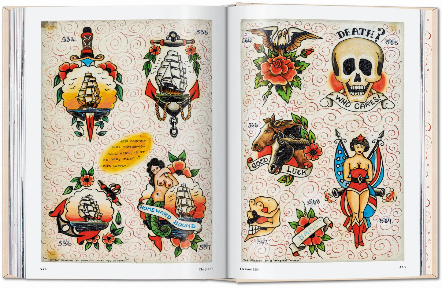 TATTOO. 1730s-1970s. Henk Schiffmacher’s Private Collection. 40th Ed. (German, French, English)