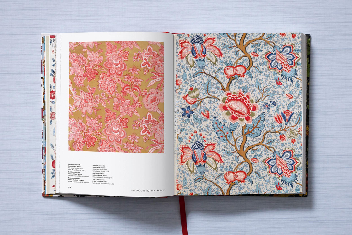 The Book of Printed Fabrics. From the 16th century until today (German, French, English)