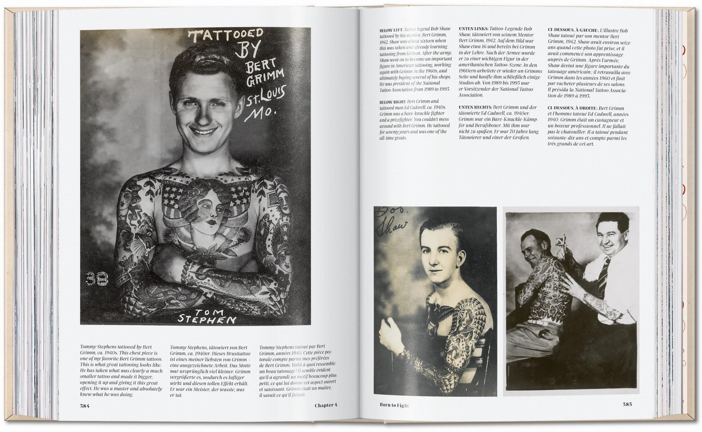 TATTOO. 1730s-1970s. Henk Schiffmacher’s Private Collection. 40th Ed. (German, French, English)