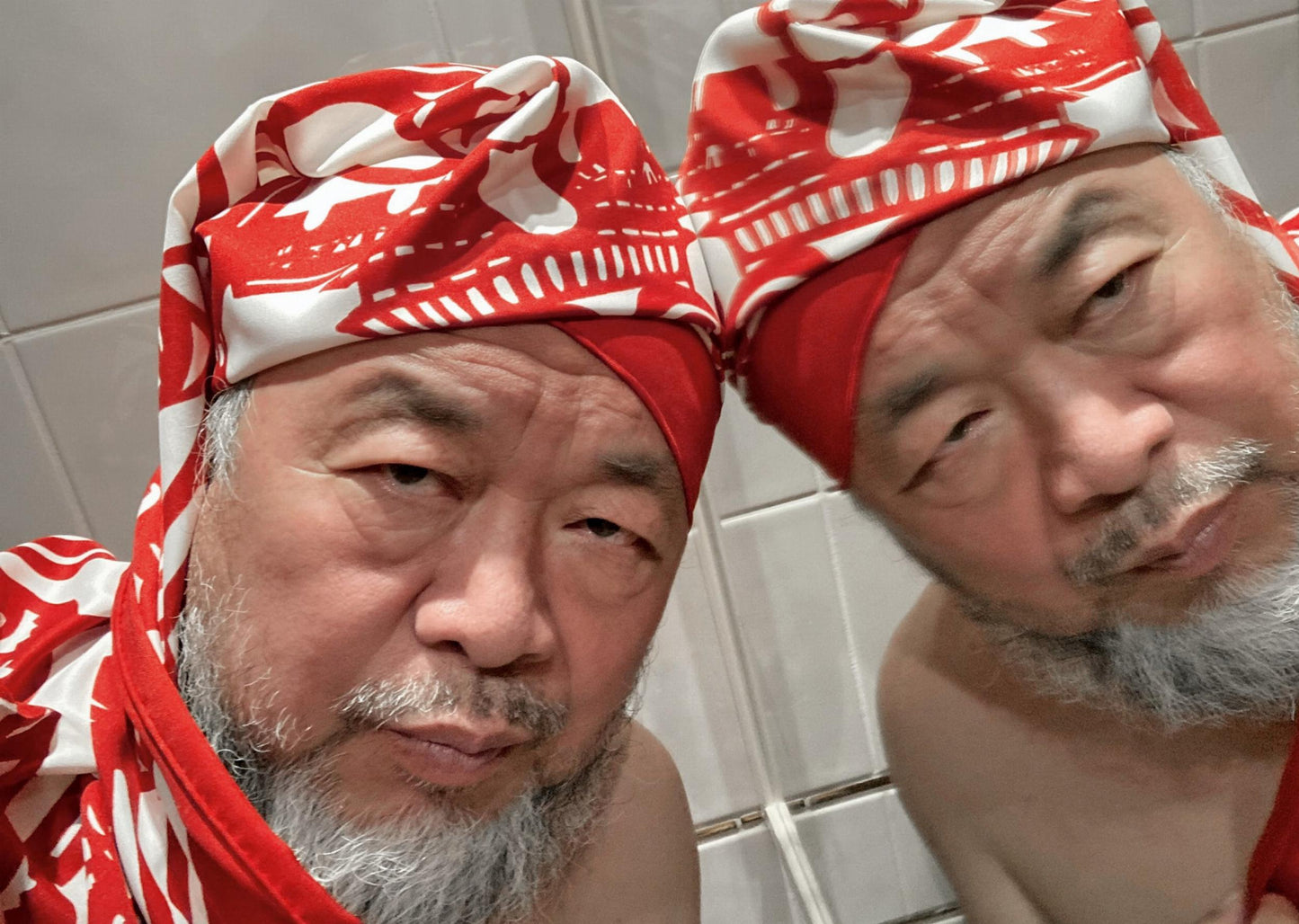 Ai Weiwei. The Silk Scarf ‘Cats and Dogs’