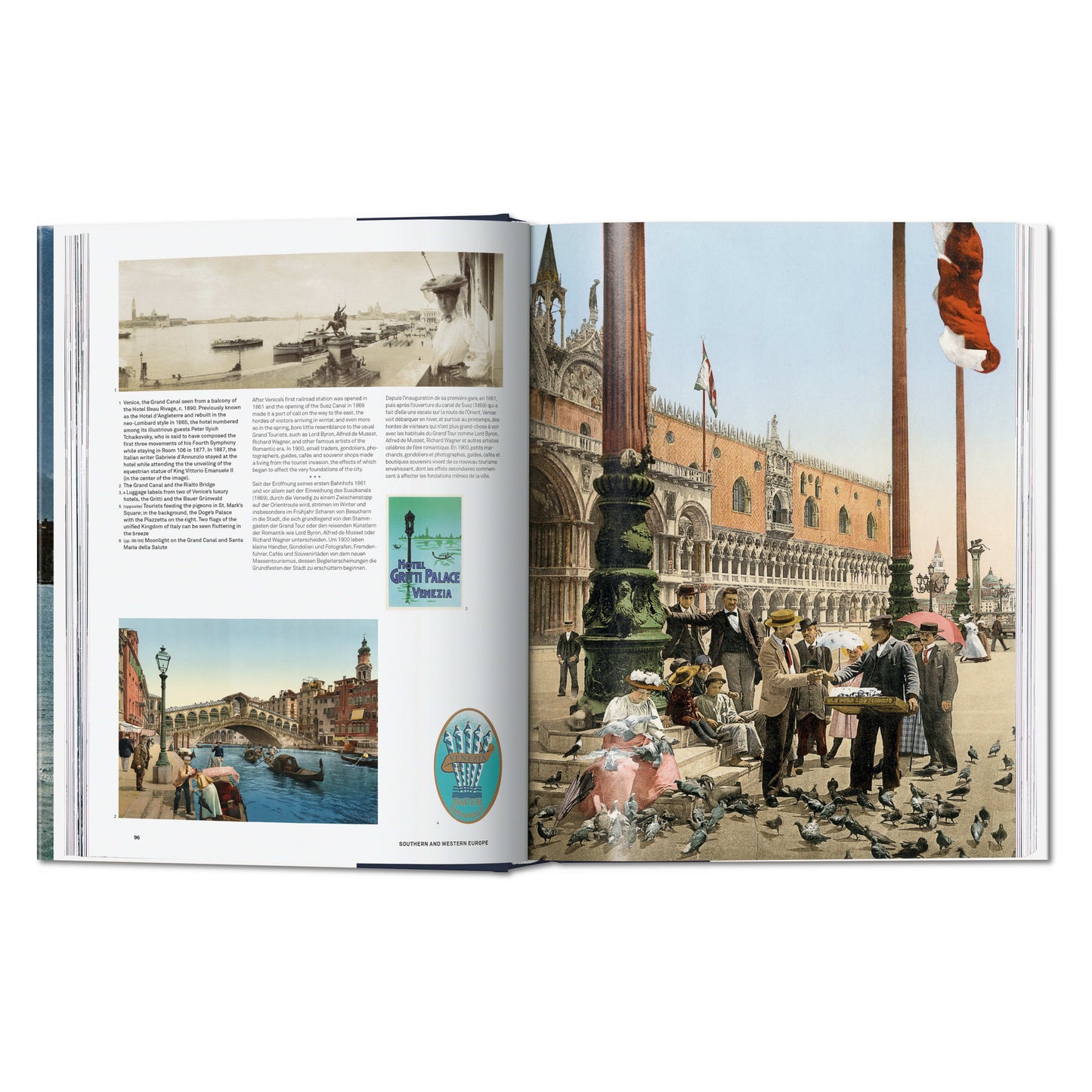 The Grand Tour. The Golden Age of Travel (German, French, English)