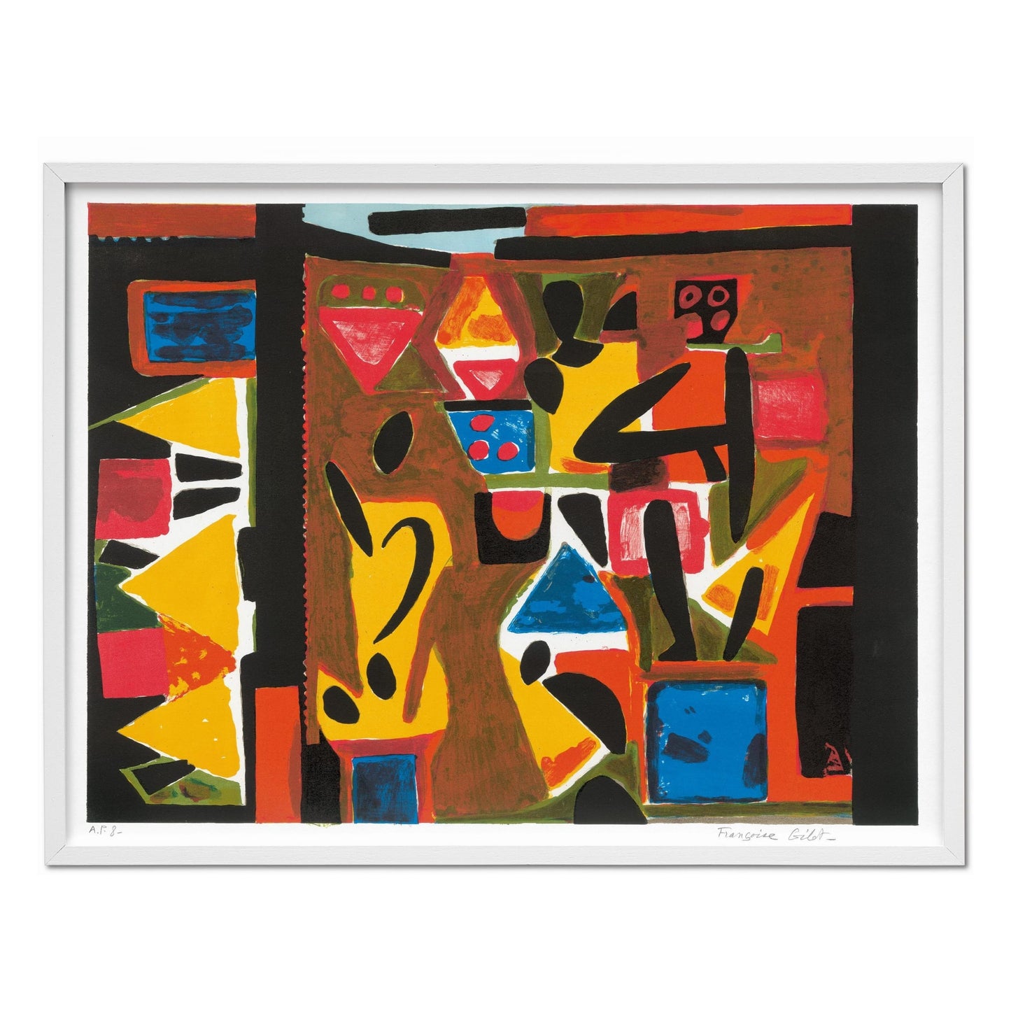 Françoise Gilot. Art Edition No. 121–180 ‘Music in Senegal’ (German, French, English)