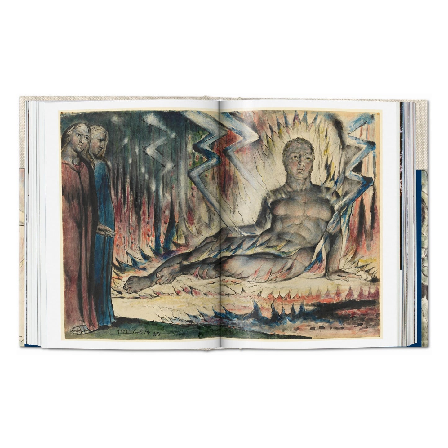 William Blake. Dante’s ‘Divine Comedy’. The Complete Drawings (English)