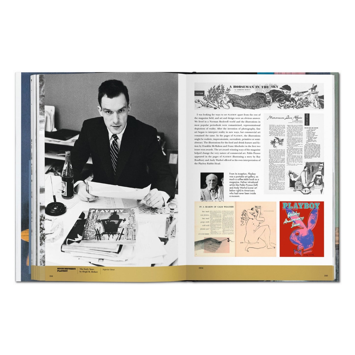 Hugh Hefner’s Playboy (German, French, English) (AP)