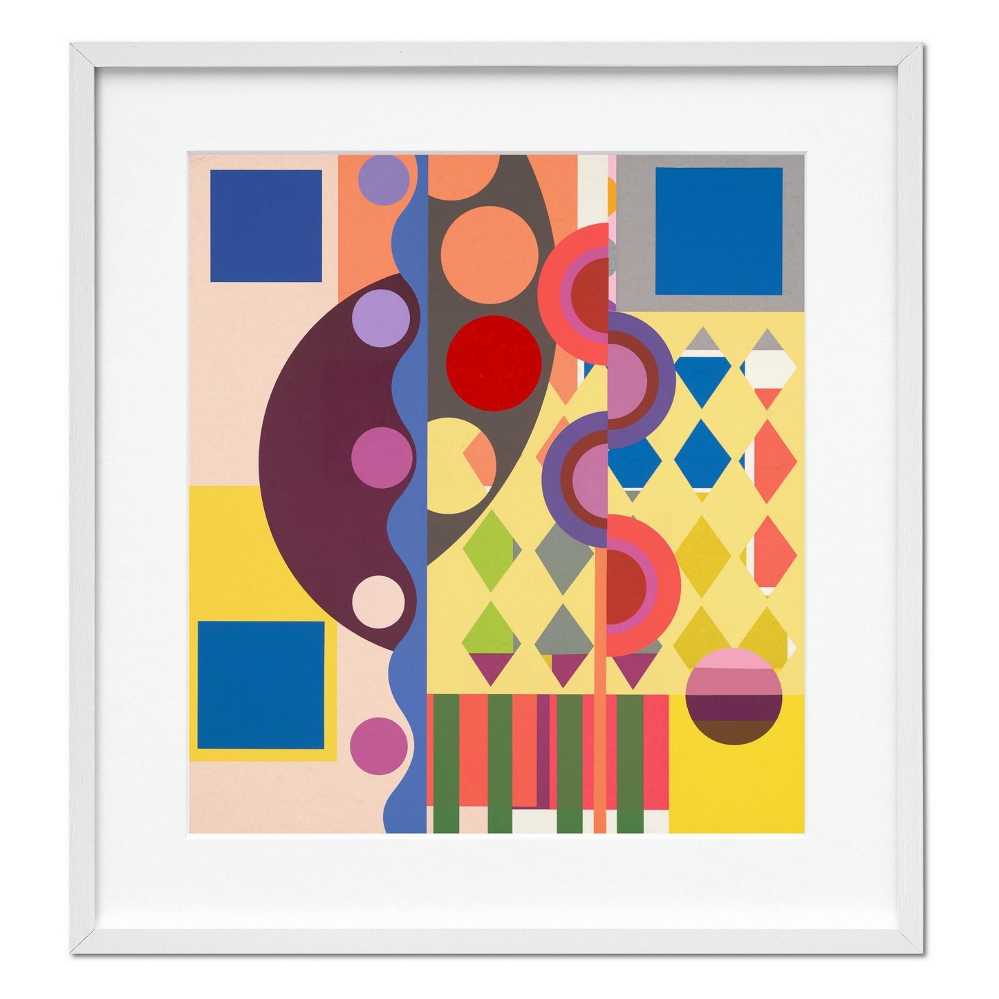Beatriz Milhazes. Art Edition No. 1–100 ‘Mango and Passion Fruit in Lilac and Violet’ (German, French, English, Portuguese)