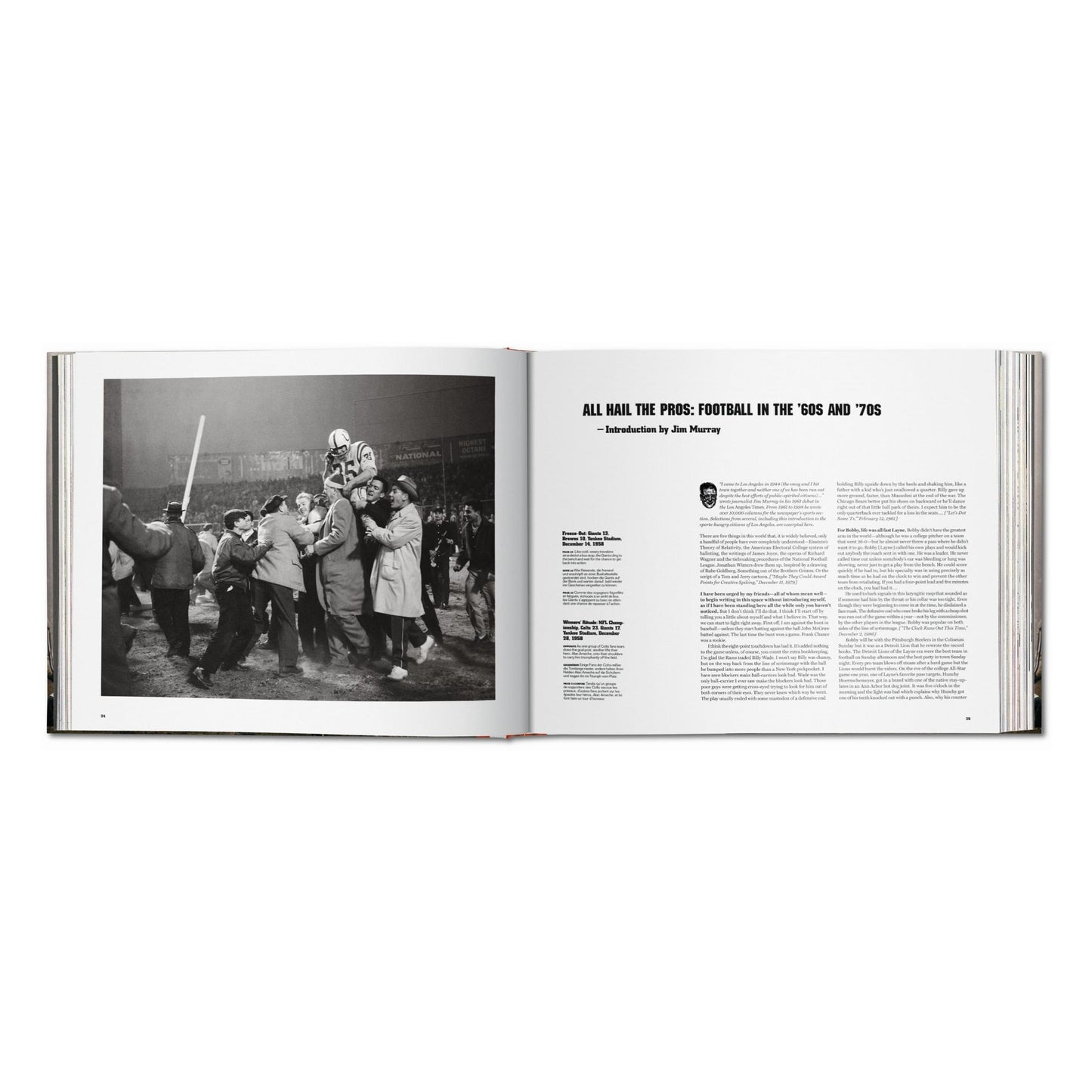 Neil Leifer. Guts & Glory. Art Edition No. 1–100 ‘Johnny Unitas’ (German, French, English)