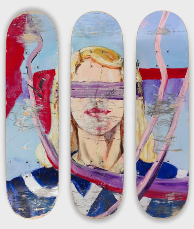 Julian Schnabel. Art Edition No. 1–75 ‘Blind Girl/Lido Blue’, 2023 (German, French, English) (AP)