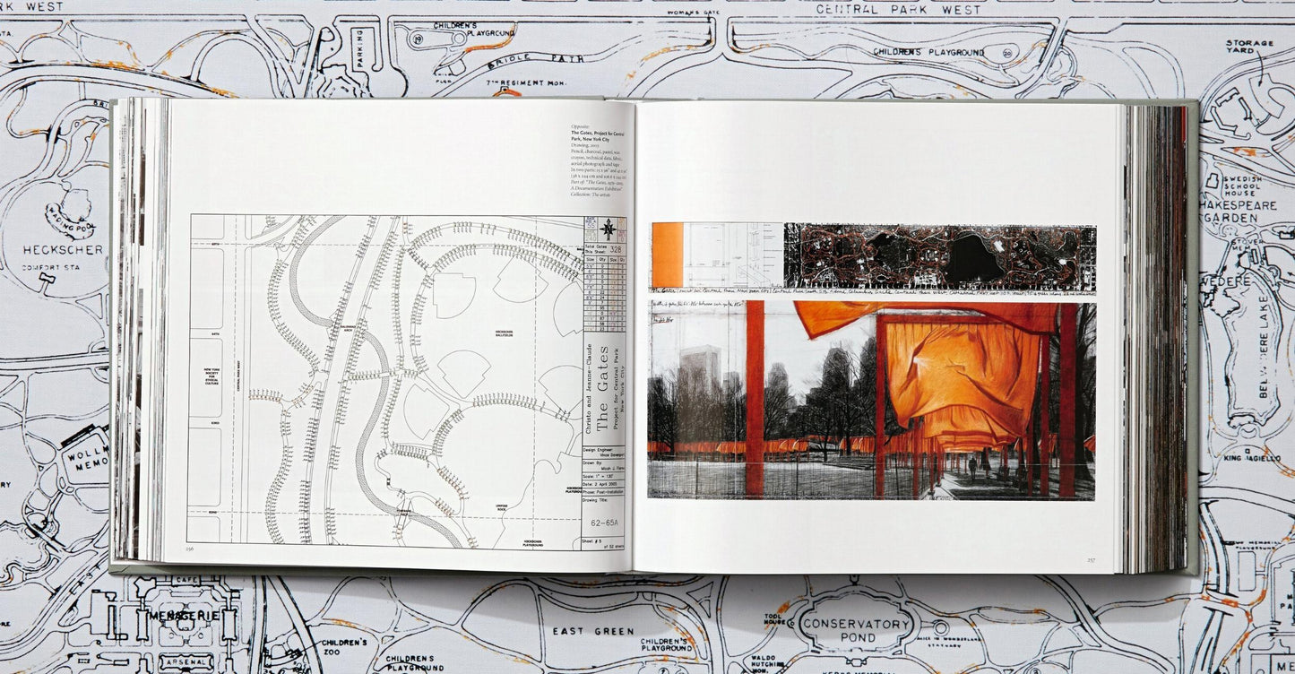 Christo and Jeanne-Claude. The Gates (English)