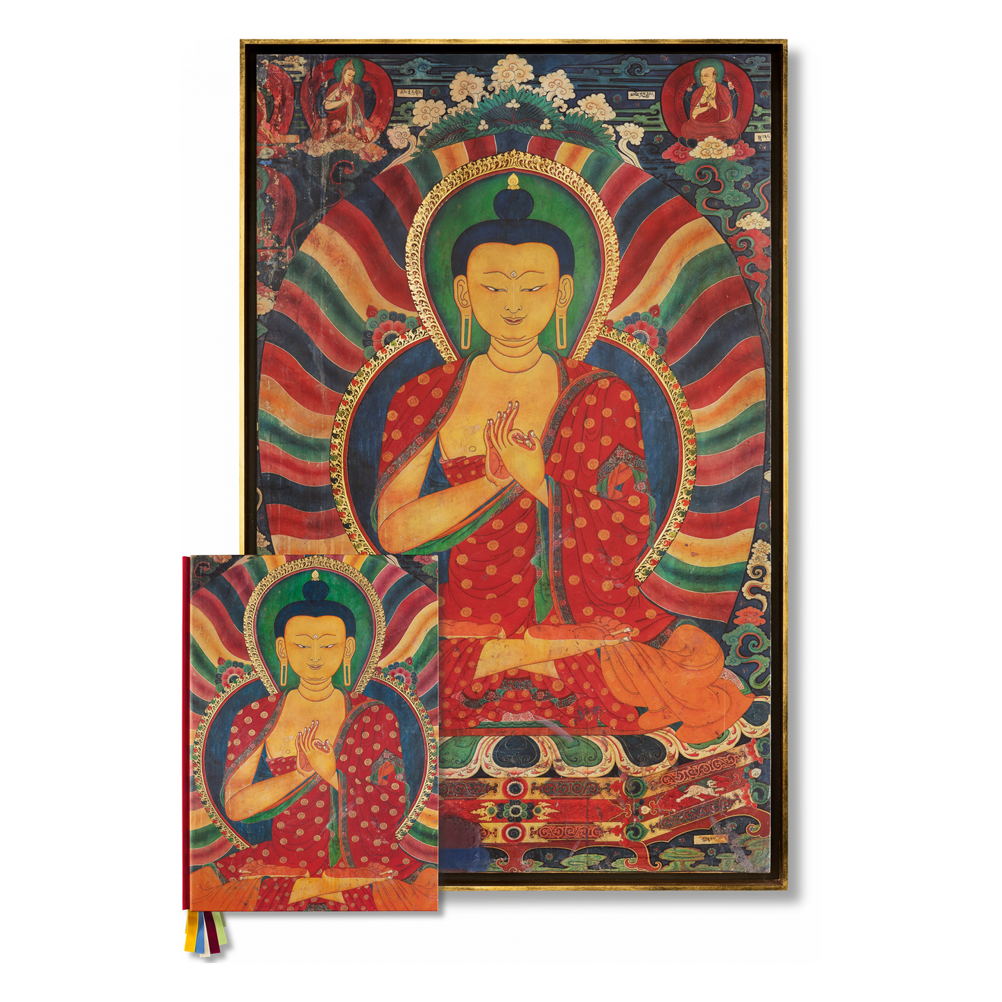 Thomas Laird. Murals of Tibet. Art Edition No. 1–40 ‘Buddha Shakyamuni, Gyantse Kumbum (ca. 1420)’ (English)
