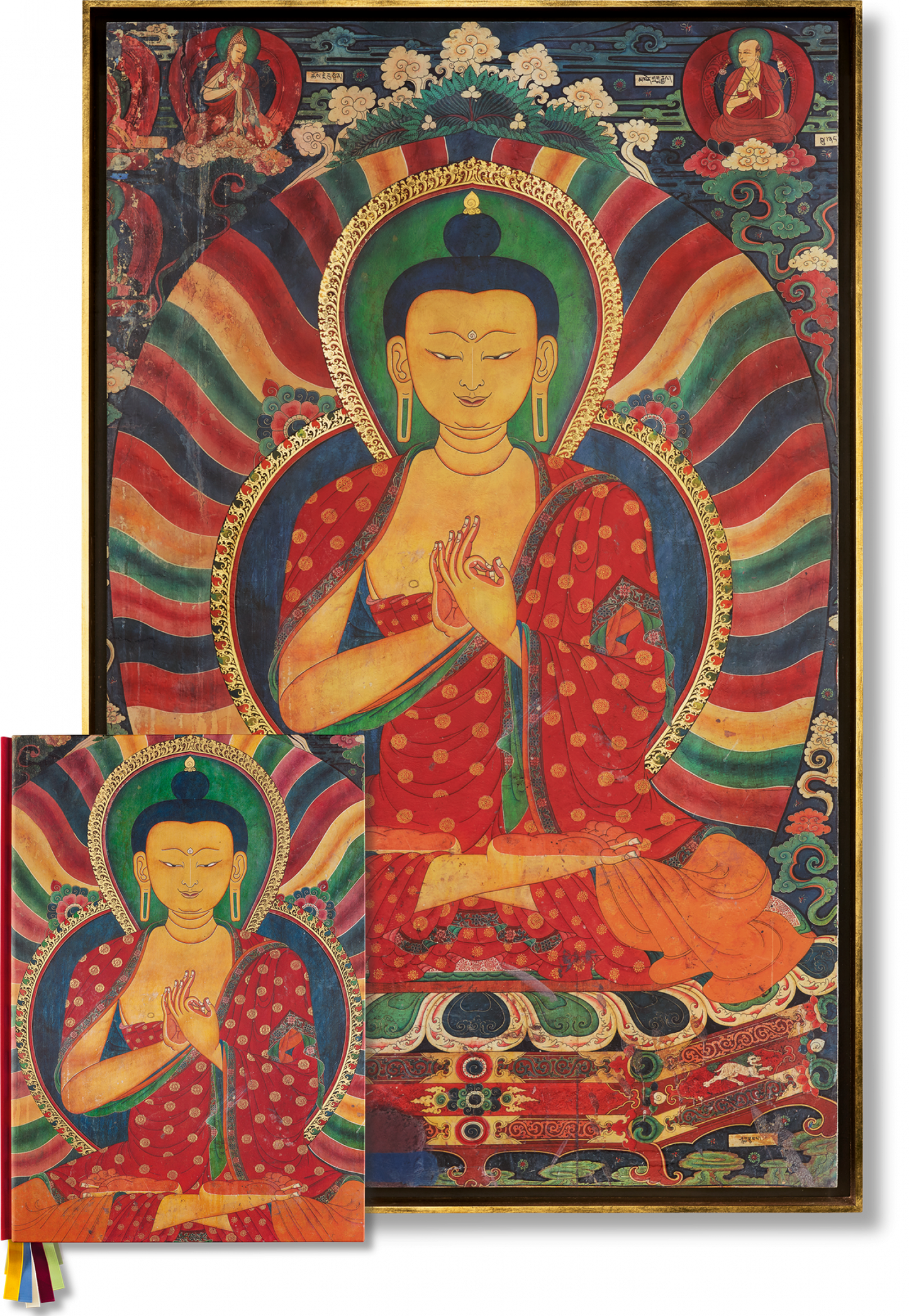 Thomas Laird. Murals of Tibet. Art Edition No. 1–40 ‘Buddha Shakyamuni, Gyantse Kumbum (ca. 1420)’ (English)