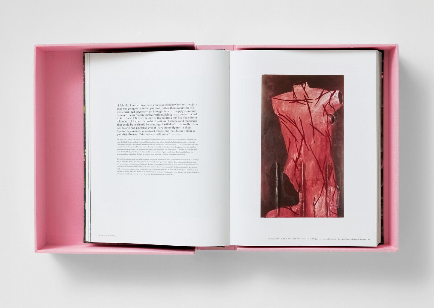 Julian Schnabel. Art Edition No. 36–135 ‘11-Color Archival Print’ (German, French, English) (AP)