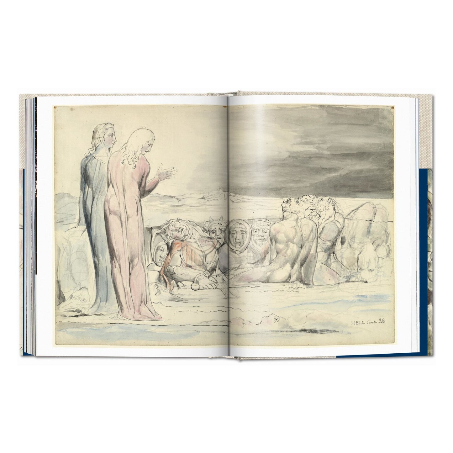 William Blake. Dante’s ‘Divine Comedy’. The Complete Drawings (English)