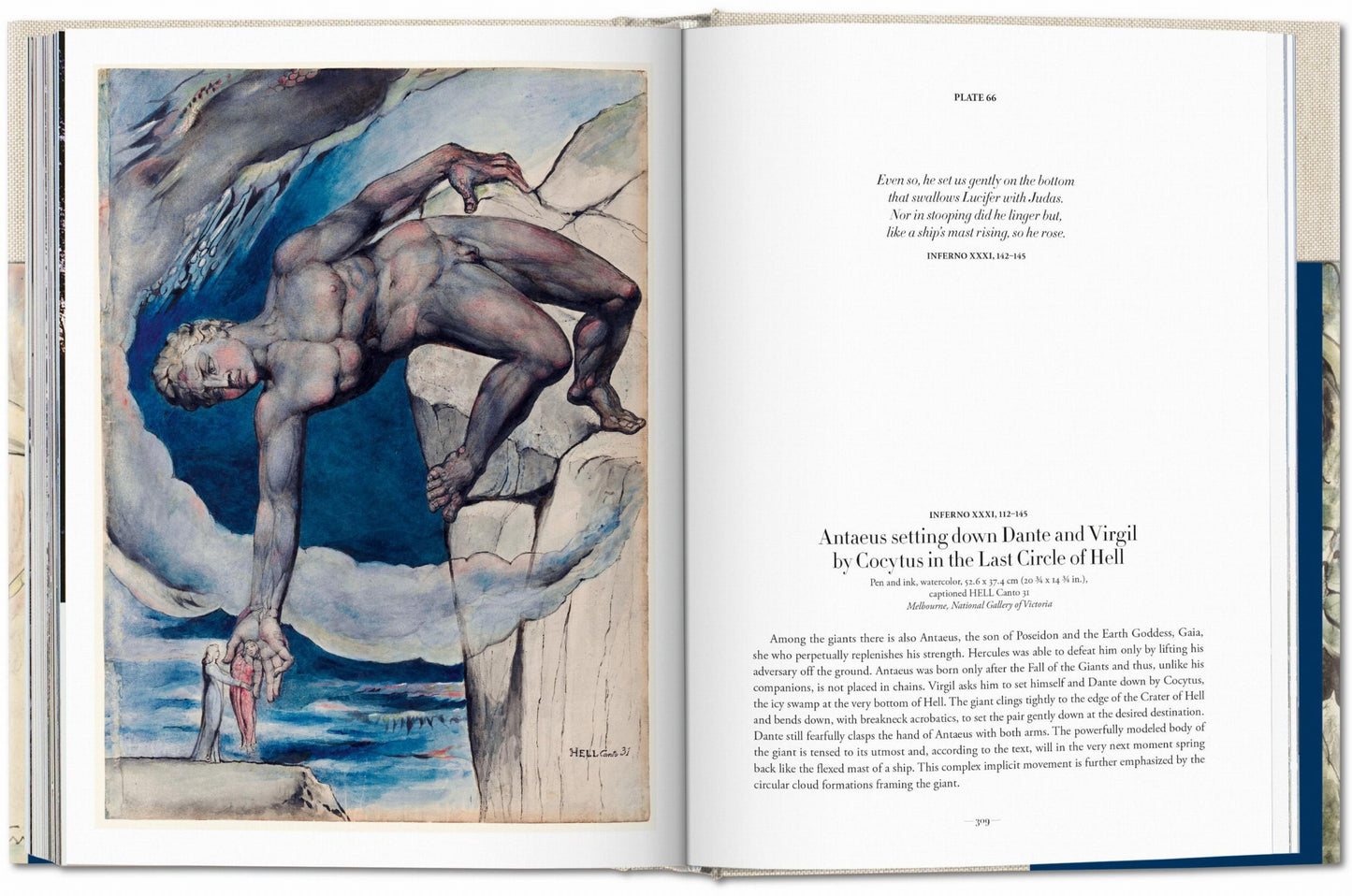 William Blake. Dante’s ‘Divine Comedy’. The Complete Drawings (Spanish)