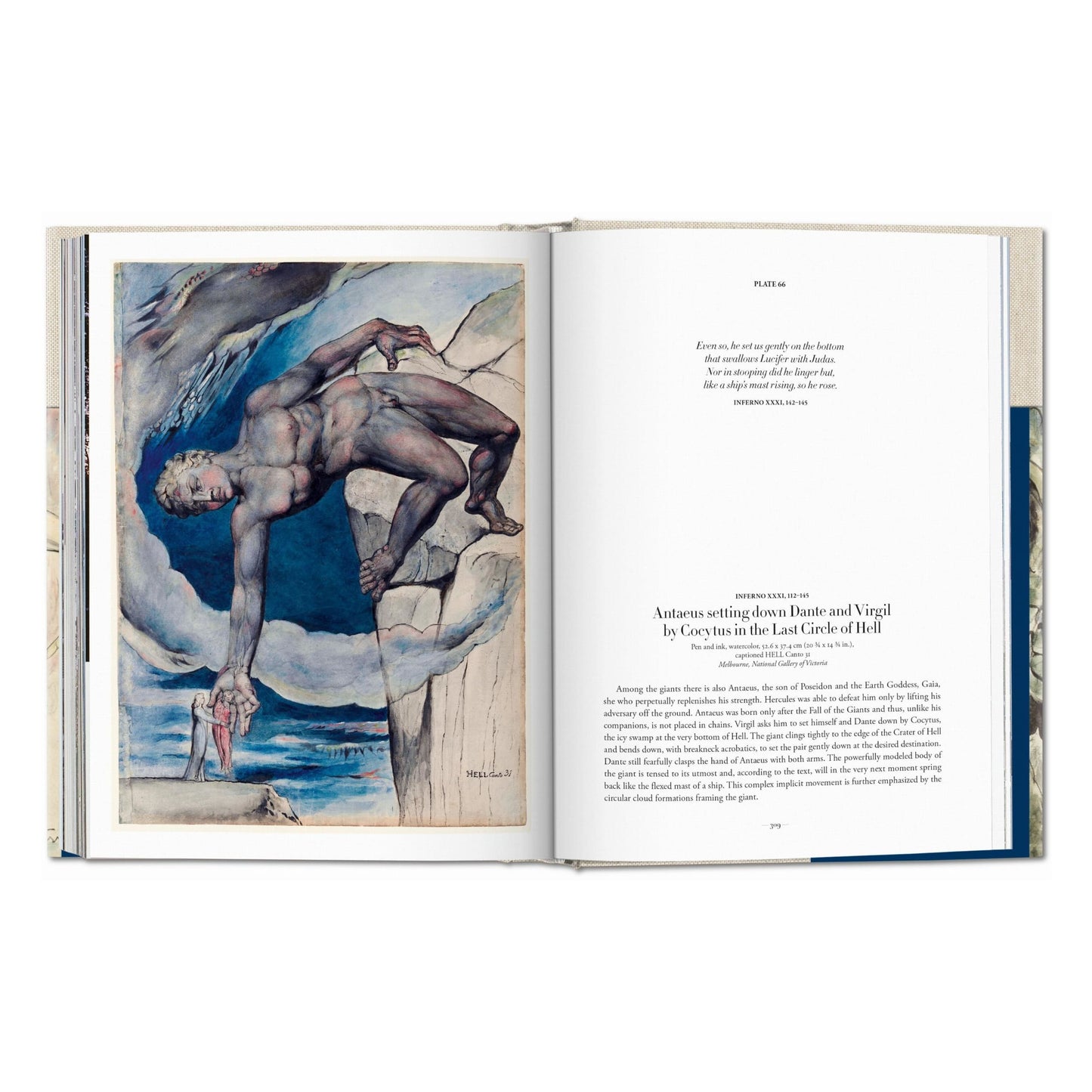 William Blake. Dante’s ‘Divine Comedy’. The Complete Drawings (English)