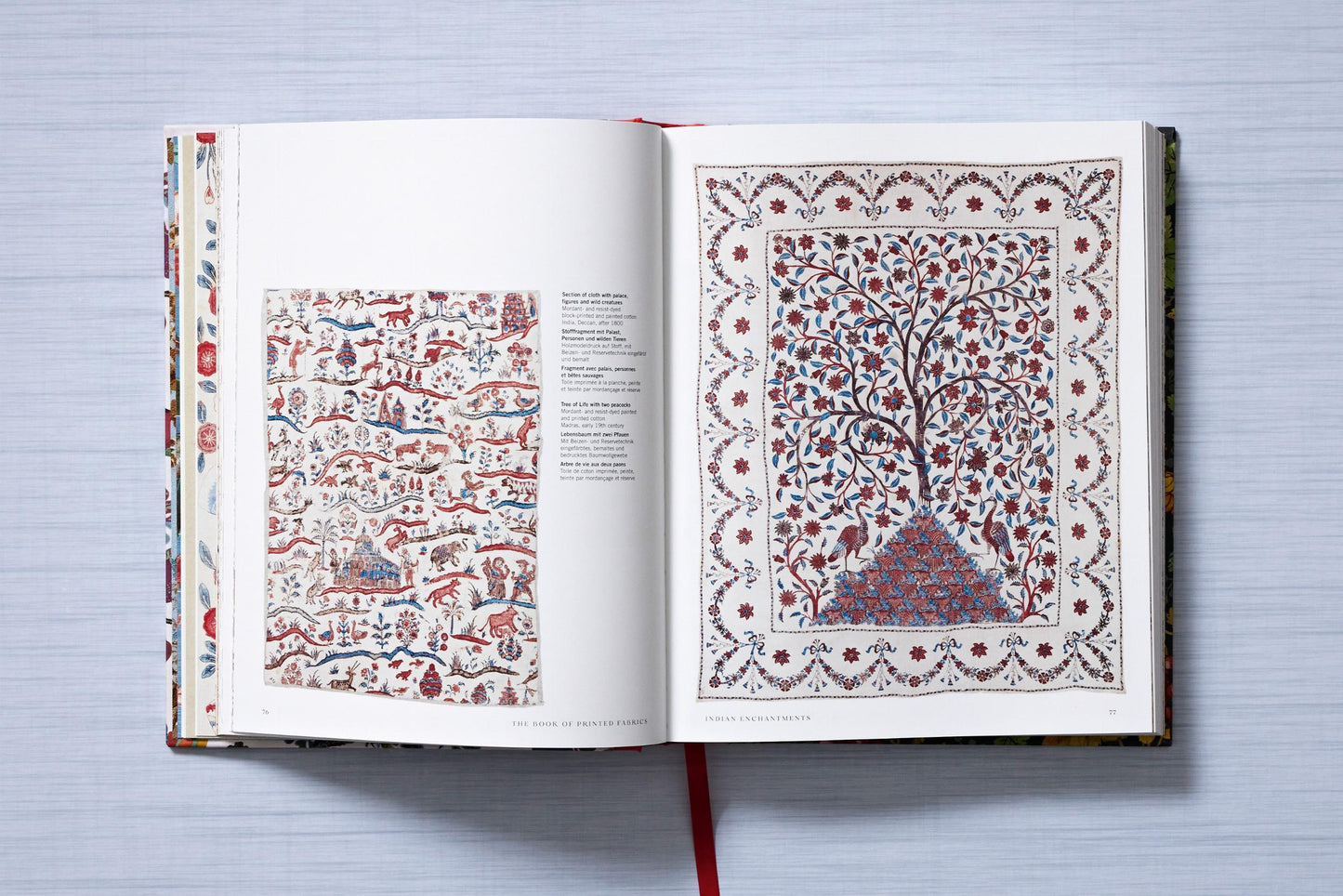 The Book of Printed Fabrics. From the 16th century until today (German, French, English)