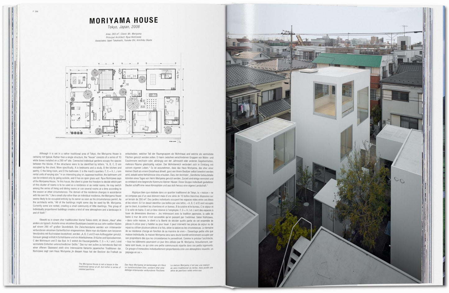 Contemporary Houses. 100 Homes Around the World (German, French, English)