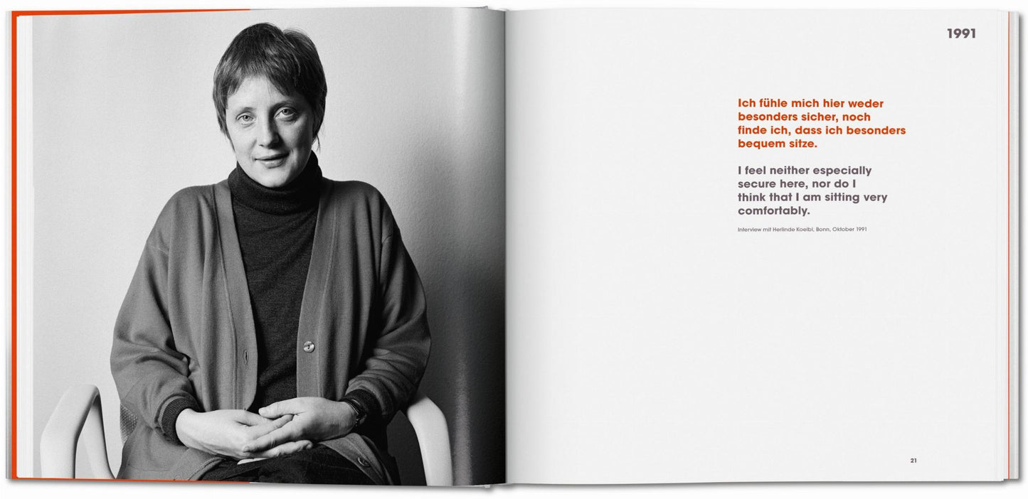 Herlinde Koelbl. Angela Merkel. Portraits 1991–2021 (German, English)