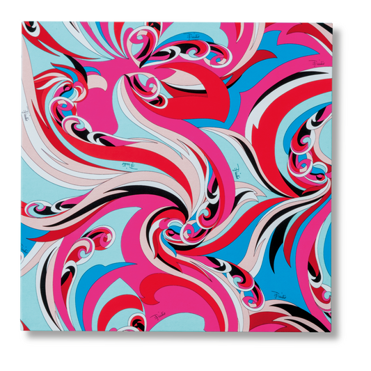 Pucci. Art Edition, Vintage Scarf (German, French, English, Italian)